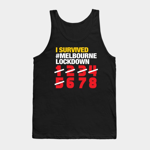 #Melbourne Lockdown 5 Tank Top by brendanjohnson